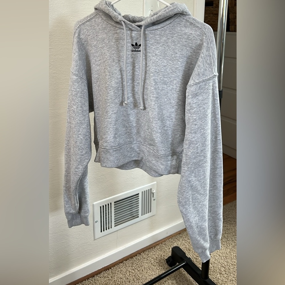 Adidas cropped hoodie